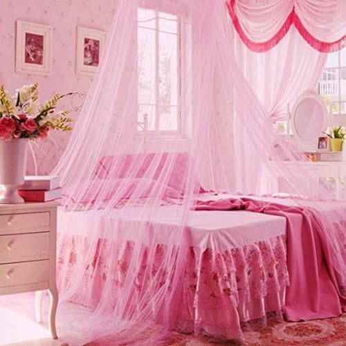 XuMarket(TM) Crazycity Baby Mosquito Net Netting Child Toddler Bed Bedroom Crib Canopy Netting 2 Colors For Choose by Xu Market