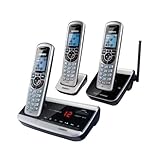 Uniden Long Range Cordless Telepohone with Digital Answering System DECT3380-3R