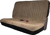 Dash Designs UBENLTS Seat Designs Universal Scottsdale Velour Toast Bench Seat Cover