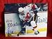 Calgary Flames Aaron Johnson Autographed 8x10 Photo, Proof Photo of Aaron Signing for Us.