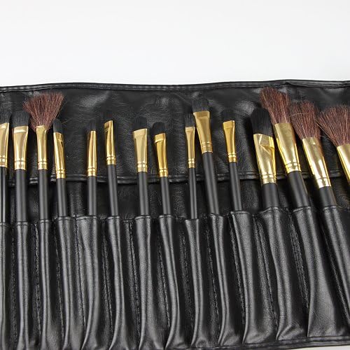 Charmoee™ 32 Pcs Makeup Brush Set Elegant Professional Beauty Cosmetic Tool Kit with Free Case