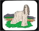 Mouse Pad with hound, dog, afghan, canine