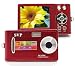 SVP DC-12DX-Red 12MP Max Thinnest DIGITAL CAMERA VIDEO w/ SOUND!