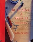 Building a Speech: Second Edition (9381244, 0155011286)