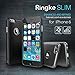 iPhone 6 Case - Ringke SLIM ***Top and Bottom Coverage*** [All Around Protection][Logo Cutout WHITE] Advanced Dual Coating Technology All Around Protection Hard Case for Apple iPhone 6 4.7 Inch - Eco Package