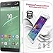 Xperia C5 Ultra Screen Protector, PThink® Premium Tempered Glass Screen Protector for Sony Xperia C5 Ultra with 9H Hardness/Anti-scratch/Shatterproof/Fingerprint resistant (Sony Xperia C5 Ultra)