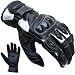 Produkt-Bild: Motorradhandschuhe PROANTI&reg; Leder kurz Motorrad Handschuhe (Gr. XL, schwarz wei&szlig;)