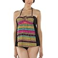 Liz Lange&reg; Colorblock Bandeaukini - Black