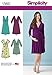 Simplicity Pattern 1360 Misses' Maternity Knit Dress or Mini Dress, K5 (8-10-12-14-16)