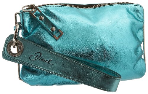 Diesel Womens Mystic Small Clutch Blue Turquoise T6287