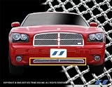 2006 2007 2008 Dodge Charger Bottom (Replacement) SES 304 Stainless Chrome Mesh Lower Grille Grill