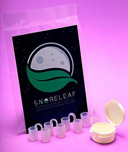 ★ Snore Leaf ★ Unique Snoring Relief Medical Grade Device ★ Works Instantly Only Snore Relief Device With U-Quad Technology ★ Free Bonus Case ★ Includes 4 Sizes ★ Reuseable ★ Big Savings ★ Great Reviews ★ 60 Day Money Back Guarantee ★ No Questions Asked ★ 24/7 Customer Support ★ By Nerve Institute