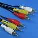 Broadband Products Inc. - Composite Audio / Video Cable - Gold Plated RCA Connectors (12 Feet)