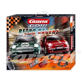 Carrera Go Slot Car Set - Retro Racers