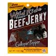 Wild Ride Beef Jerky, Gallopin' Pepper, 1.25-Ounce Packages (Pack of 12)