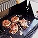 BBQ Grill Mat - Set of 3 Miracle Mats With Two FREE BONUS Items - Basting Brush & BBQ Recipes E-Book - Heavy Duty, Non-Stick, Easy Cleanup, Reusable & Dishwasher Safe - No Fall Through & No Flame Ups