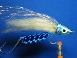 NEW FLIES Holographic & Glow in the Dark Tandem Hook Sinking Head Fly #35