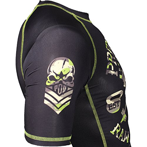 Pride or Die Raw Training Camp Rashguard Black 2X-Large