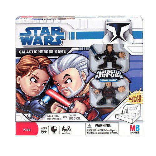 Star Wars Galactic Heroes Game Anakin Skywalker vs Count Dooku