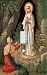 St Bernadette and the Lady Decorative Switchplate Cover