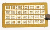 SP style numbers 0.052 x 0.087-designed for HO retrofit