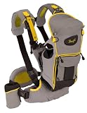 Evenflo Snugli Serenade  Soft Carrier - Charcoal / Yellow
