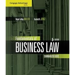 Cengage Advantage Books: Fundamentals of Business Law: Summarized Cases - buy textbooks online Cengage Advantage Books: Fundamentals of Business Law: Summarized Cases - buy textbooks online
