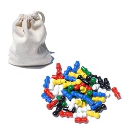 Replacement Wooden Pegs for Chinese Checkers
