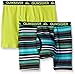 Quiksilver Little Boys' Boxer Brief, Stripe Print, Small/6/7 (Pack of 2)