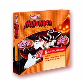 Kaiser Bakeware Halloween 6 Piece Cookie Cutter Set by Kaiser