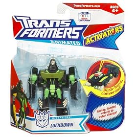 Transformers Animated Activators – Deception Lockdown