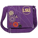 LSU Tigers Corduroy Messenger Bag