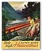 Art Poster Print - Hiawatha 1956 - Artist: Krantz - Poster Size: 11 X 14 inches