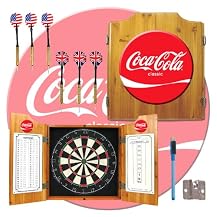 Trademark Coca Cola Vintage Dart Cabinet
