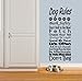BestPricedDecals Dog Rules ~ Wall Decal, Home Decor 12