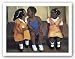 He's Mine by Laurie Cooper 17"x14" Art Print Poster African-American