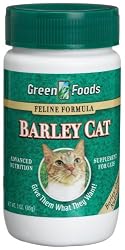 Greens Foods Barley Cat, 3-Ounce Bottles (Pack of 2)