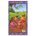 Disney Winnie The Pooh And Friends Towel, Multi