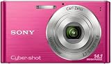 Sony DSC-W320P Digitalkamera (14 Megapixel, 26mm Carl Zeiss Vario Tessar Weitwinkelobjektiv mit 4fach optischem Zoom, 6,9 cm (2,7 Zoll) LC-Display) pink - 