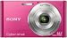 Sony DSC-W320P Digitalkamera (14 Megapixel, 26mm Carl Zeiss Vario Tessar Weitwinkelobjektiv mit 4fach optischem Zoom, 6,9 cm (2,7 Zoll) LC-Display) pink