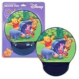 Disney Winnie The Pooh Mousepad with Wrist Protection - Pooh & Friends