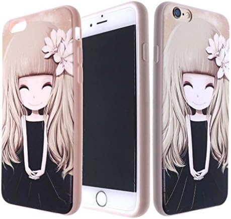 Iphone 6 case,By Phonallo 3D three-dimensional relief painting soft shell.