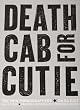 Death Cab for Cutie - 7/17/09 Portland Show Poster