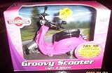 Review Teamsters  / Groovy Pink Scooter Bike Light and Sound 1:15 Scale