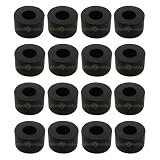 Set of 16 Smooth Rubber Bumpers for Foosball Table
