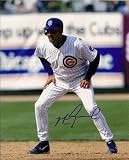Autographed/Hand Signed Mark Grace Chicago Cubs 8x10 Photo
