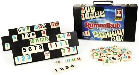 Deluxe Rummikub Large No. Edition by Pressman Toys