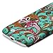 Fosmon MATT Series Rubberized Case for Samsung Galaxy S4 IV - i9500 (Vintage Paisley)