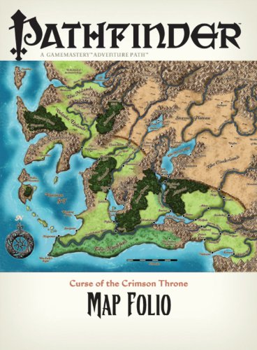 Cover image : Pathfinder Chronicles Curse of the Crimson Throne Map Folio