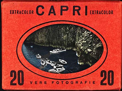 Isle of Capri (Gulf of Naples Italy) (20 Miniature Color Snapshots - Souvenir Photo Packet)